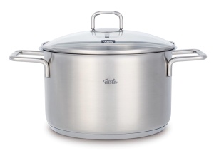 Set de Oale Fissler SatiTherm 5 piese, inox 1810, cu capac din sticla, inductie - Img 3