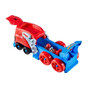 Set de Pista Hot Wheels RacerVerse cu Vehicul si Transporter Die-Cast, pentru copii 5-8 ani - Img 5