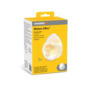 Set de pompe Medela Doppelpumpset pentru pompa de san Motion InBra, accesorii originale - Img 2