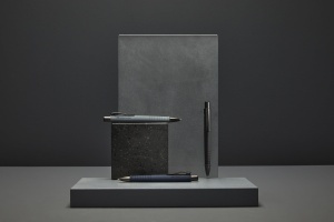 Set de scriere Faber-Castell Poly Ball Urban All Black, 3 piese, cu doua creioane si stilou - Img 2
