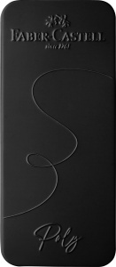 Set de scriere Faber-Castell Poly Pen, 2 piese, negru, ergonomic - Img 2