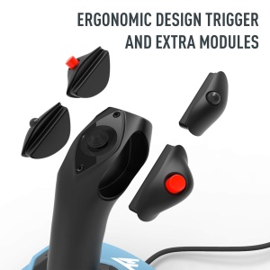 Set de Simulare Thrustmaster TCA Officer Pack Airbus Edition, Joystick Ergonomic cu Schubhebel - Img 8