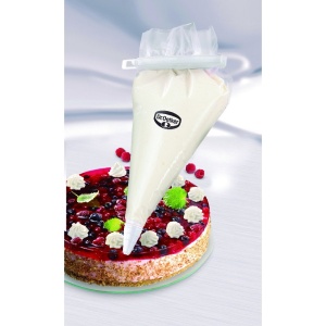 Set de Spritzbeutel Dr. Oetker cu 10 Pungi si 4 Tulle, TransparentAlb - Img 3