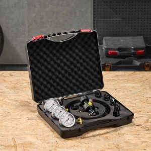 Set de umplere si testare cu azot VEVOR, 3 manometre (1500, 4000, 6000 PSI), 6 adaptoare - Img 8