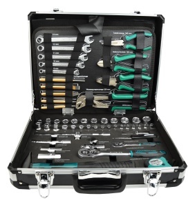 Set de unelte Bruder Mannesmann M29078 160 piese valiza aluminiu 10 ani garantie