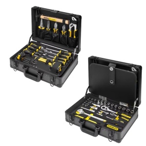 Set de unelte STANLEY Cutie de mentenanta STMT72986-1, 119 piese, aluminiu, compact - Img 2