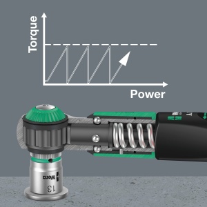 Set de unelte Wera Safe-Torque A 1, 14, 2-12 Nm, 19 piese - Img 3