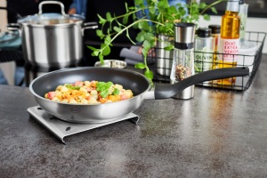 Set de Vase ROSLE Basic Line 5 piese, inox 1810, cu capac din sticla - Img 6