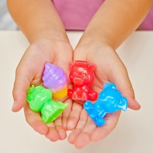 Set Deluxe Creativ Simba Jelly Gelz Flower 7 Figurine Gel, 2 Flori, 5 Becheri - Img 6