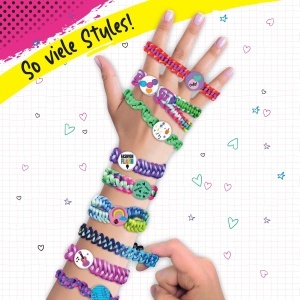 Set DIY pentru bratari Simba Fashion Flash - 10 bratari colorate, pentru copii de la 5 ani - Img 4