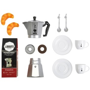 Set Espresso Bialetti Moka de la Theo Klein, pentru copii, 3 ani - Img 2