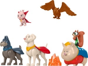 Set Figurine DC League of Super-Pets HGL00 - 6 Figurine cu Accesorii pentru Copii - Img 6