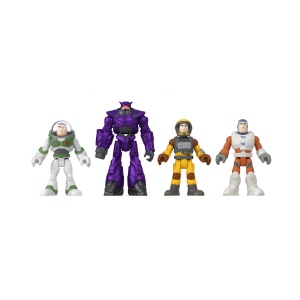 Set Figurine Imaginext Fisher-Price HGT28 cu 4 personaje mobile pentru copii 3-8 ani - Img 4