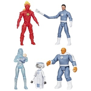 Set Figurine Marvel Fantastic Four cu 6 Figuri, Mister Fantastic, Invisible Woman, Human Torch, The Thing - Img 3