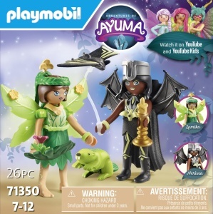 Set Figurine Playmobil 71350 - Zana Padurii si Zana Liliac, 26 piese - Img 2