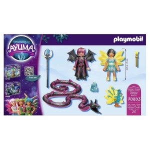 Set Figurine PLAYMOBIL Adventures of Ayuma, Zana Cristal si Zana Liliac, 7 ani - Img 2