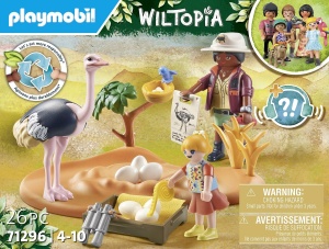 Set Figurine PLAYMOBIL Wiltopia 71296 - Tierschutz, 26 piese, pentru copii 4 - Img 4