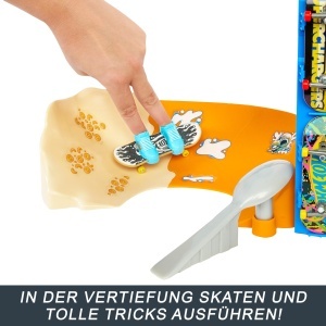 Set Fingerboard Hot Wheels Skate Tony Hawk cu 1 Tabla Exclusiva si 1 Pereche de Pantofi - Img 3