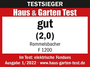 Set fondue electric Rommelsbacher F 1200 25L 6 furculite control tactil 1200W - Img 9