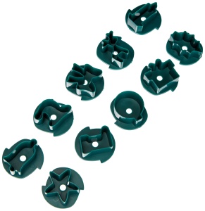 Set forme de prajituri IBILI Linzer Craciun 10 bucati multicolor plastic - Img 2