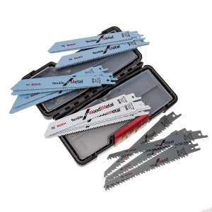 Set lame ferastrau sabie Bosch Professional ToughBox, 20 buc, pentru lemn si metal - Img 4