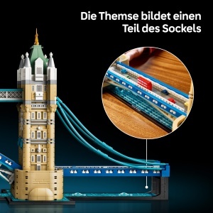 Set LEGO Architecture - Miniatura Tower Bridge, 3745 piese, pentru adulti - Img 6