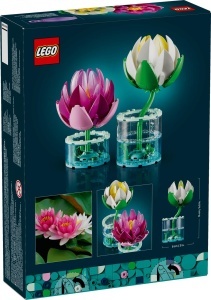 Set LEGO Botanicals Seerosen 11511, 259 piese, 2 flori, decoratiuni interioare - Img 12