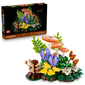 Set LEGO Botanicals Waldpilze - Plante artificiale pentru decor - 806 piese