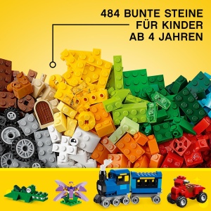 Set Lego Classic 10696 - Cutie cu 484 Piese, 35 Culori, pentru Copii de la 4 Ani - Img 4