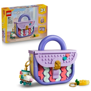 Set LEGO Creator 3-in-1 - Geanta cu compartiment - 272 piese - Cadou pentru copii 8
