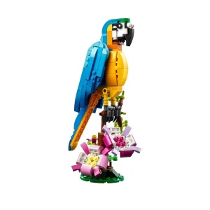 Set LEGO Creator 3in1 Papagal Exotic 31136 - 253 piese, 3 animale, pentru copii 7 - Img 4