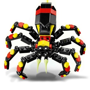 Set LEGO Creator 3in1 - Spina, Scorpion si Sarpe - 153 piese, pentru copii 7 - Img 4