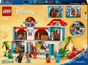 Set LEGO Disney Casa de Plaja Lilo si Stitch 43268, 834 piese, 5 figurine - Img 12