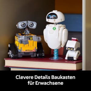 Set LEGO Disney WALL-E si EVE, 811 piese, figurine detaliate - Img 7