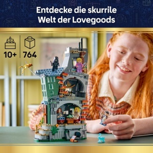 Set LEGO Harry Potter Casa lui Luna Lovegood - 76467, 764 piese, 5 figurine - Img 2