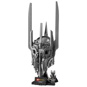 Set LEGO Icons 11373 - Saurons Helm, 538 piese, decoratiune pentru adulti - Img 4