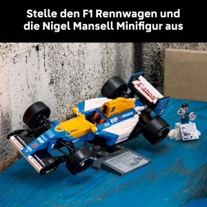 Set LEGO Icons Williams Racing FW14B 10353 cu Nigel Mansell Masina F1 de Colectie - Img 7