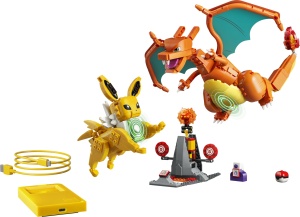 Set LEGO Interactiv Pokemon - Ultimul Duel Glurak Blitza, 751 Piese - Img 10