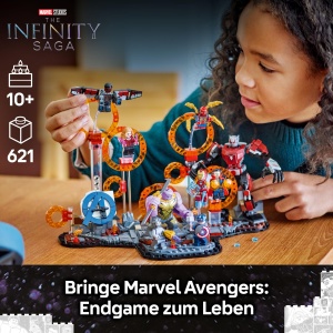 Set LEGO Marvel Avengers Endgame 76323 - 10 Minifiguri, 621 Piese, Cadou Creativ - Img 2