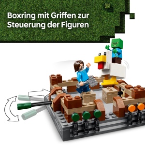 Set LEGO Minecraft Waldanwesen cu Boxring - 491 piese, pentru copii de la 10 ani - Img 3