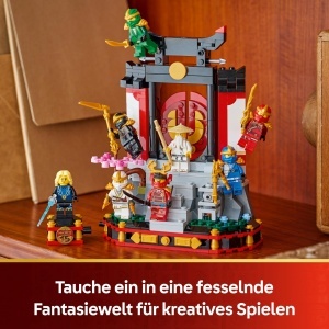 Set LEGO Ninjago 15 ani - Kloster cu 8 Minifiguri si Accesorii - Img 6