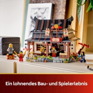 Set LEGO NINJAGO 15 ani - Patru-Arme Forja, 1259 piese, 6 minifigurine - Img 5