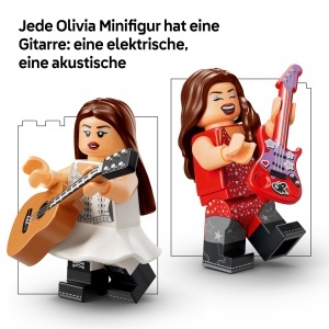 Set LEGO Olivia Rodrigo - Chitara 3D cu 2 Minifiguri, Decoratiuni si Accesorii - Img 6