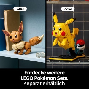 Set LEGO Pokemon Bisaflor, Glurak si Turtok 72153, 6838 piese, 3 figurine - Img 7