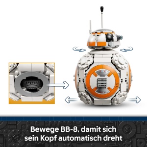 Set LEGO Star Wars Droid BB-8 75452, 569 piese, pentru copii peste 10 ani - Img 3