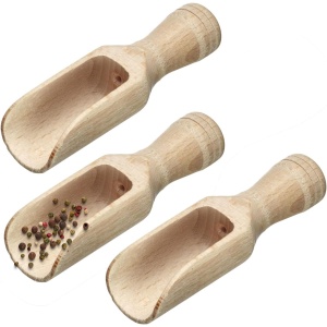 Set linguri pentru condimente Westmark Midi 3 piese lemn de fag 5 gr4 ml culoare maro deschis