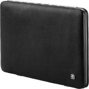 Set manichiura ZWILLING TWINOX 12 piese, etui din piele neagra - Img 3