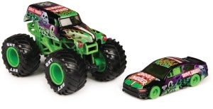 Set Monster Jam - Camion si Rennaut cu Design Detaliat, 164, pentru Stunts - Img 3