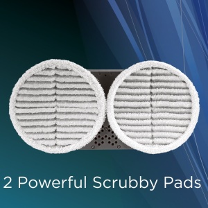 Set Mop Pad BISSELL Spinwave 2124, 4 Pads, Alb, Original - Img 3