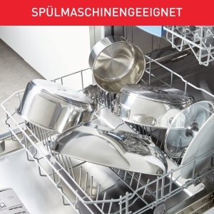 Set Oale Induction Tefal Duetto A705S9, 9 piese, otel inoxidabil, cu capac - Img 6